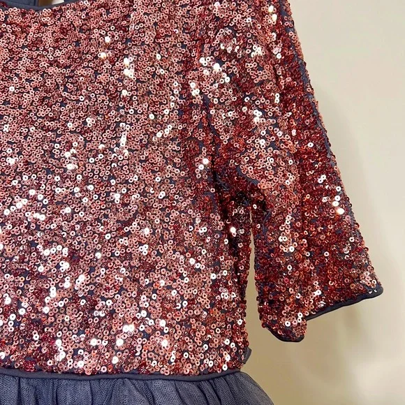 New Party Sequin Girl Dress - Picture 6 of 8